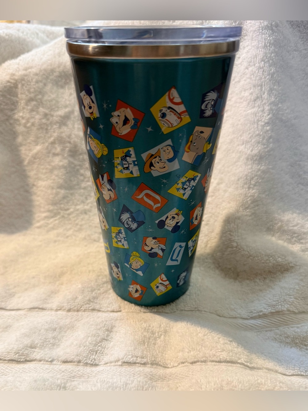 Disney Characters Stainless Travel Tumbler - Teal
